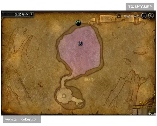 魔兽世界位面信息大地图：图示位面分布情况